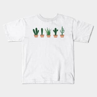 Cactus Sticker Pack Kids T-Shirt